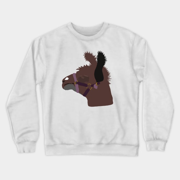 Alpaca Crewneck Sweatshirt by ElviaMontemayor